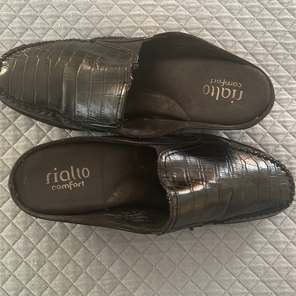 Women’s Black Rialto Mule Shoes